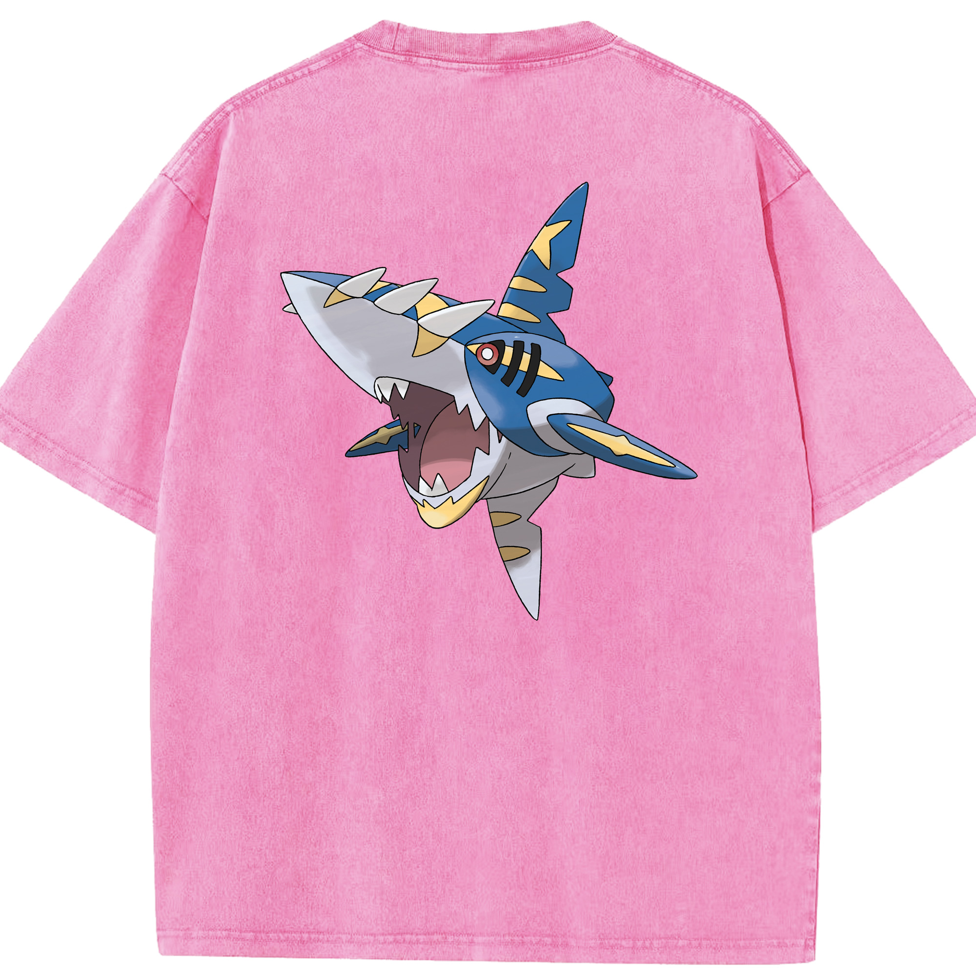 （画像用） ポケットモンスター Pokémon 綿100% ヴィンテージ風 半袖Tシャツ（背面プリント）